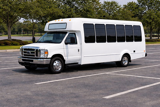 20-passenger minibus rental San Francisco TX
