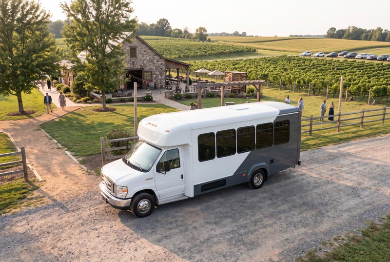 Wedding Shuttle Bus Services in San Francisco, CA